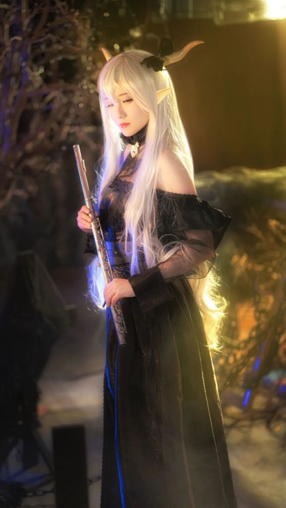 cos:明日方舟闪灵·音律联觉cos正片@簟画_腾讯新闻