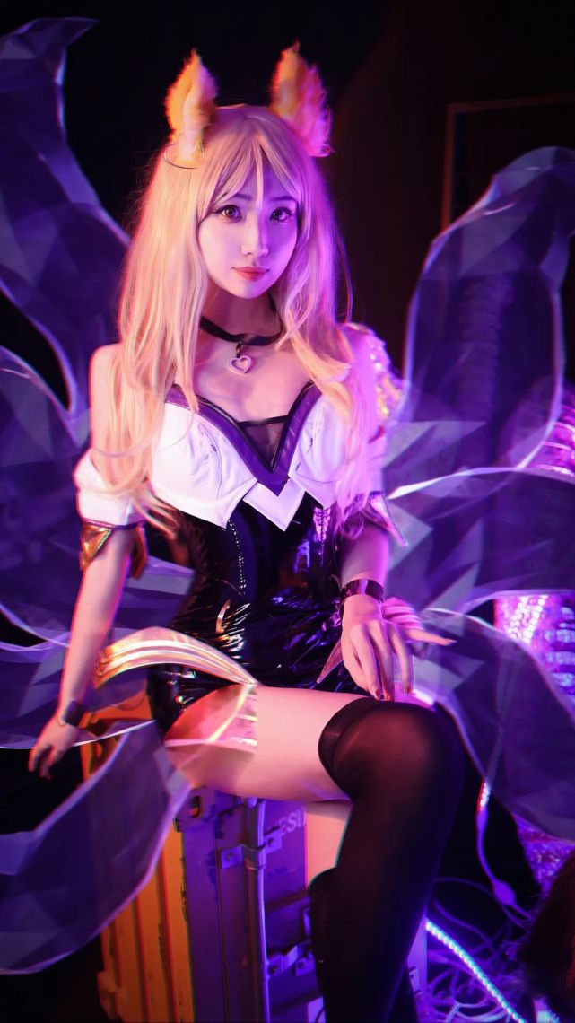 cos:英雄联盟kda阿狸cos正片@慕舟er