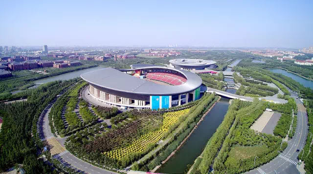 该项目位于天津海河教育园区