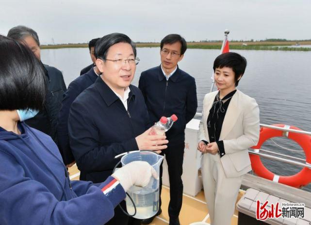 4月13日至14日,省委书记,省人大常委会主任王东峰在雄安新区调研检查.