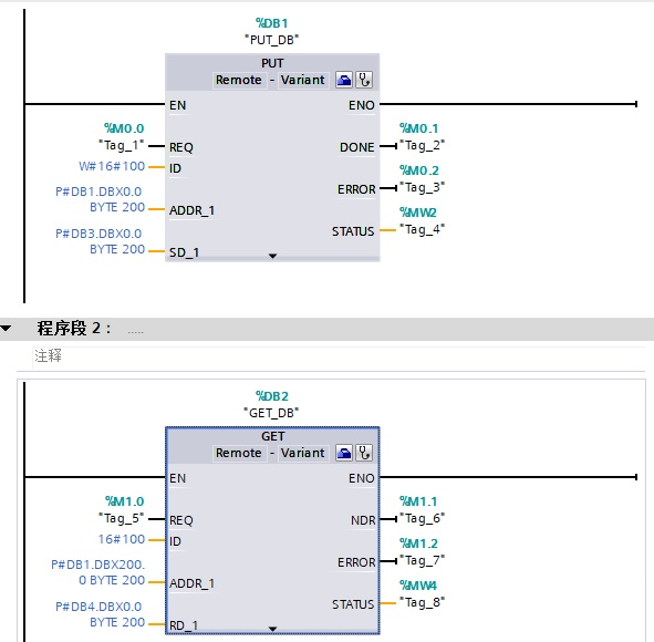 西门子s7200smartcpu与s71500进行s7通信