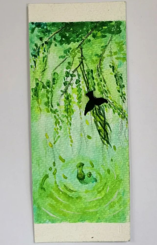 固原市护苗绿书签公益设计大赛优秀作品展一