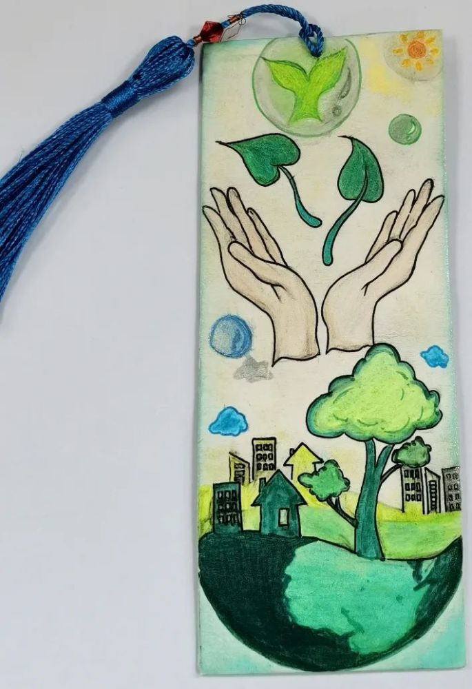 固原市护苗绿书签公益设计大赛优秀作品展一