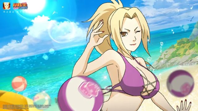 日向雏田「夏日祭」充满阳光的地方,自然少不了我们的"白眼公主"日向