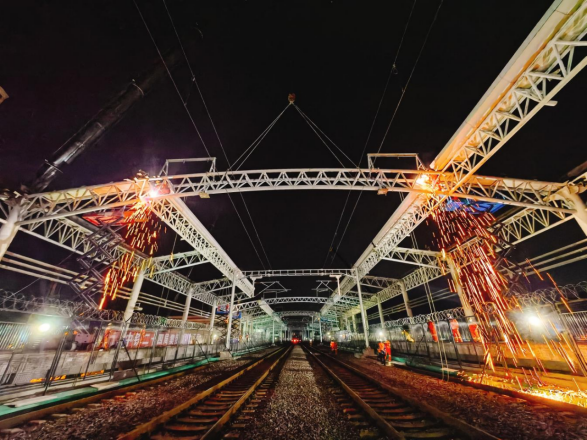 组图丨直击杭温铁路永嘉站改工程