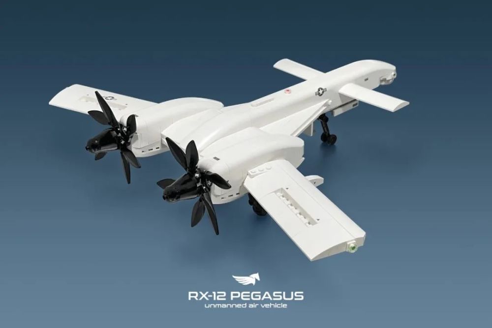 van der laan提出了他自己的版本—rx-12 pegasus,这是一架无人机