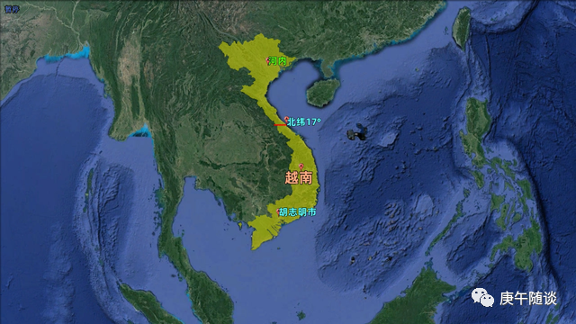 不过直到1954年,北越才被广泛认可,但越南也被迫以北纬17度线划界而治