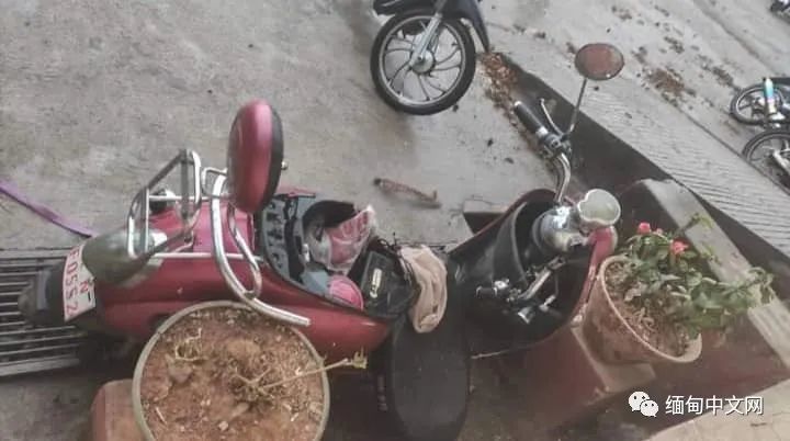 缅甸木姐花季少女骑摩托遭遇意外死亡
