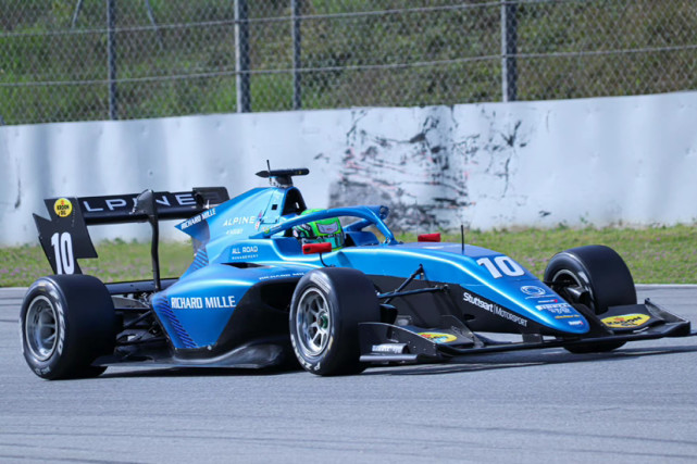 f3巴塞罗那季中测试d2,mp抢占前2