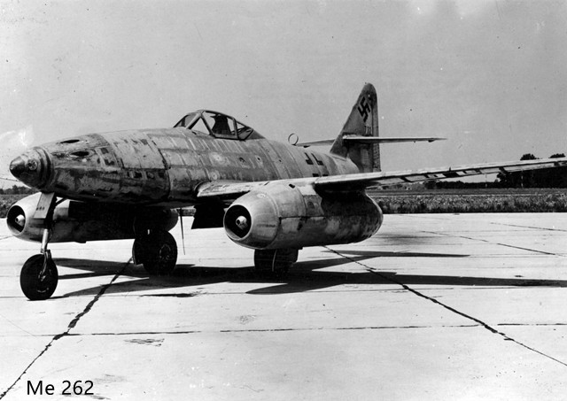 二战德国he280喷气式战斗机,一个败给me262的早期设计