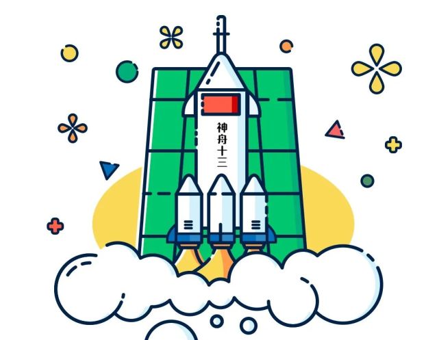 神舟十三完美展现出我国身为科技大国的实力与风采.