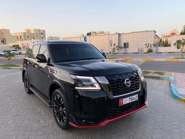 比普通版更加好看 超高的运动范 新款日产途乐nismo海外街拍