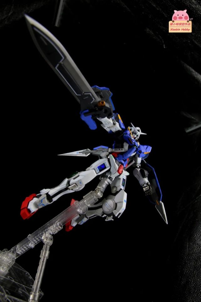 【佳作】exia驱逐目标 万代mg能天使平喷直做