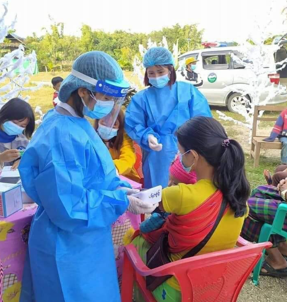 缅甸边境地区流感频发，急需医疗援助关于爱好的英语对话