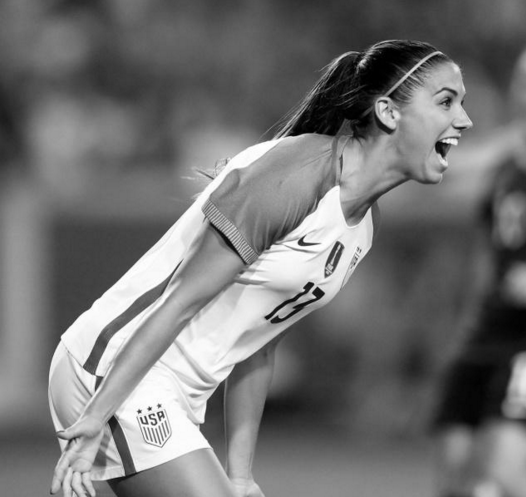 2011年,摩根就随美国队参加了德国女足世界杯,她也是当届美国国家队中