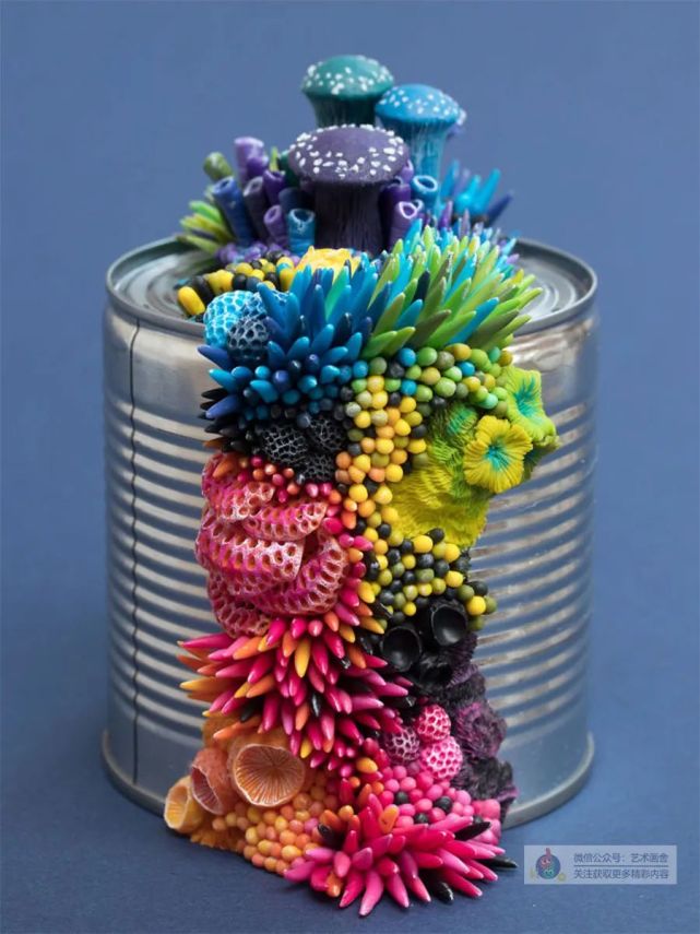 艺术欣赏|垃圾作为艺术品赋予新的生命!