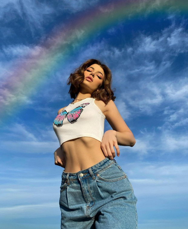 瑞士时尚博主gorden valerie 性感,甜美,运动,休闲为主的穿搭风格