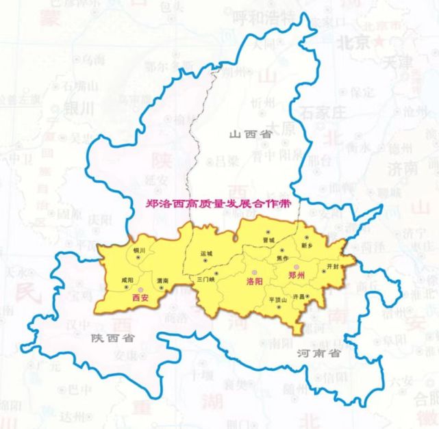 成渝地区双城经济圈经济联系,"东引"构建中原—长三角经济走廊,"北通"