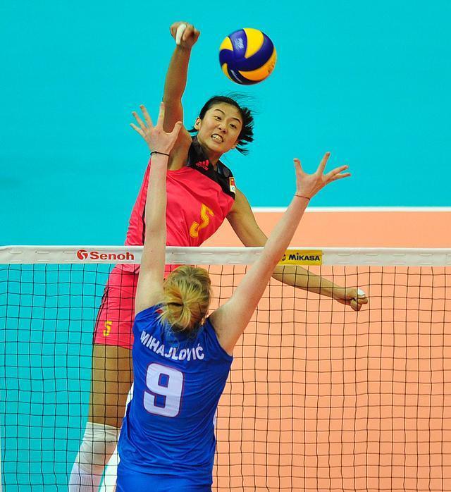 中国女排副攻大集结,郑益昕是奇兵,高意杨涵玉扮演猎杀者