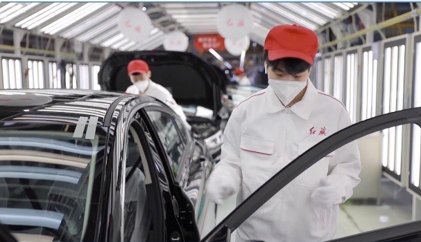 一汽红旗蔚山工厂两条总装线实现单班复产