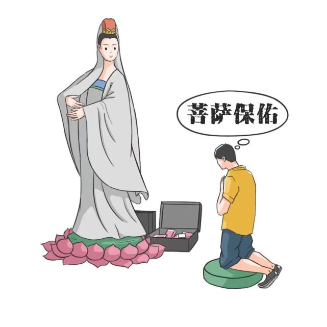 他们以将钱押在菩萨身边保佑一起发财否则将遭殃为由,多次骗得被害人