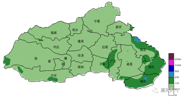 上週出現冰雹 直徑2cm左右 清河縣氣象臺發佈未來一周天氣預報