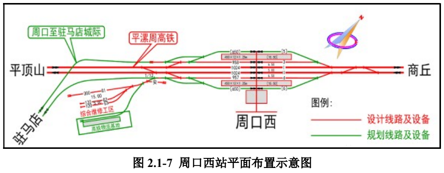 車站設有綜合維修車間1處,動車組存車場1處,存車場設有動車存車線4條