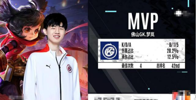 佛山gk登上热塑梦岚五杀很惊艳129段发育路很强悍