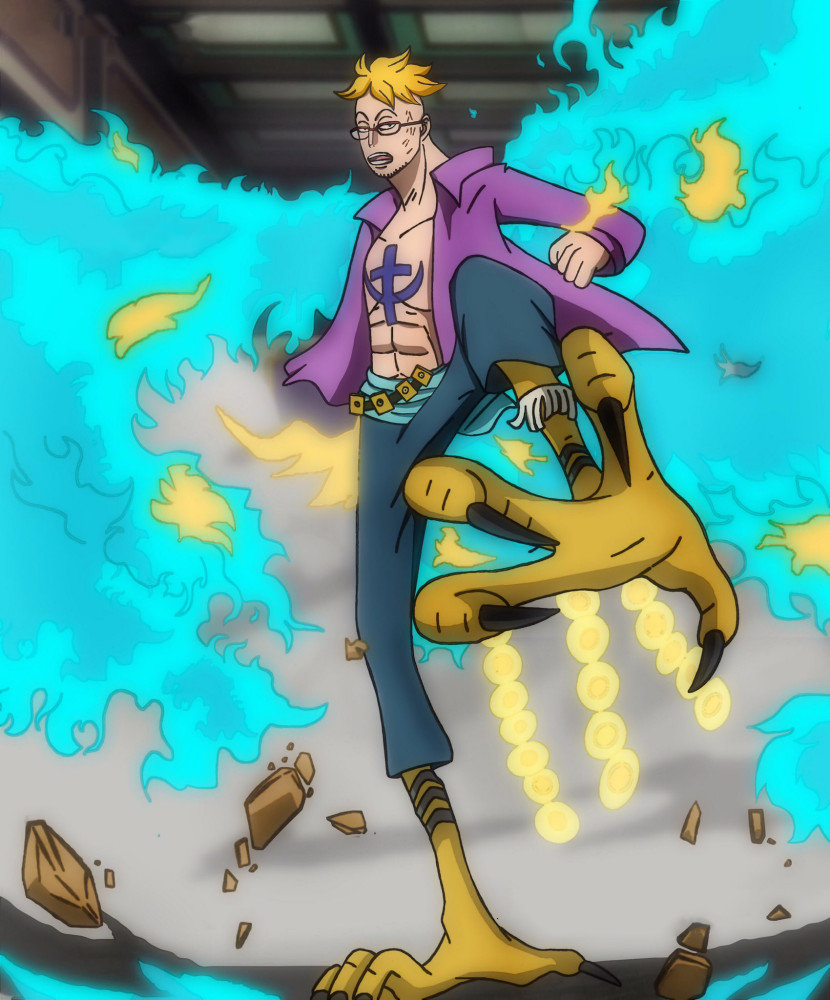 海贼王:和之国的马尔科发福遭吐槽,不死鸟变成"不死鸡"了_腾讯新闻