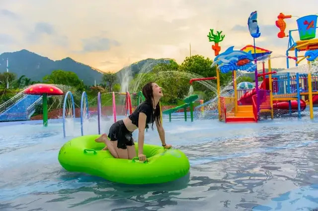 清遠這裡水上樂園造浪池初夏冰火兩重天還能泡溫泉