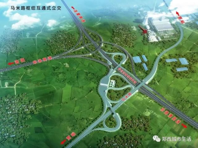 郑西高速公路规划图图片