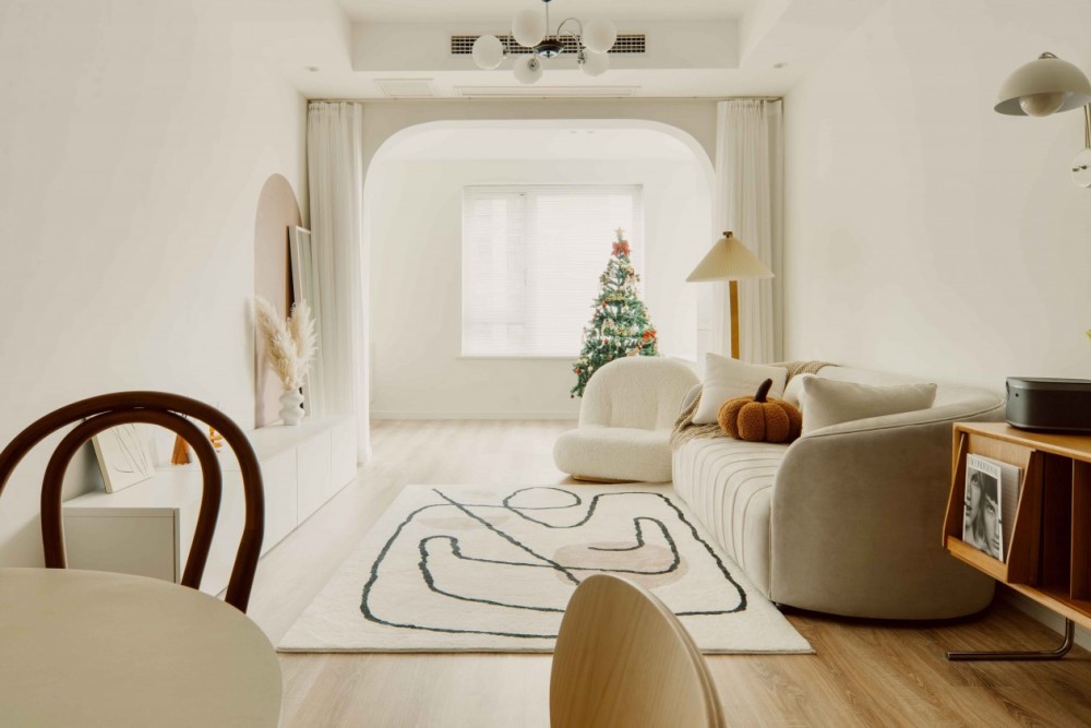 法式奶油风细节处处是浪漫这样的装修风格你爱了吗