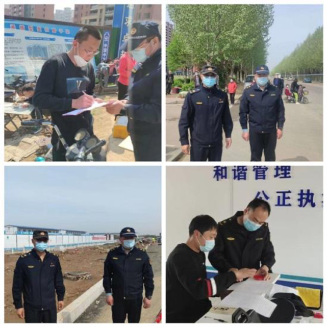 濟南市章丘區用城管藍保障城市美護衛百姓安