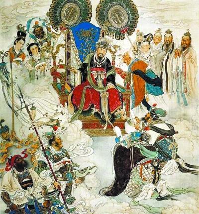 八仙与龙王大战结果如何敖广我成了光杆司令