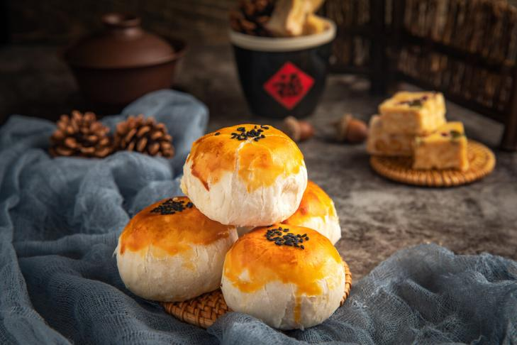 网红糕点蛋黄酥