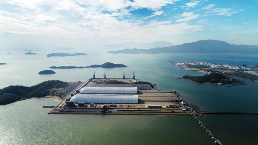 419惠亚头条广东唯一惠州港荃湾港区煤炭码头获评国家平安工程