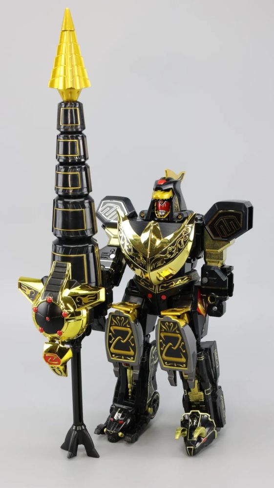 3500元的限量版恐龙战队大兽神麦克佐德黑金配色太酷了