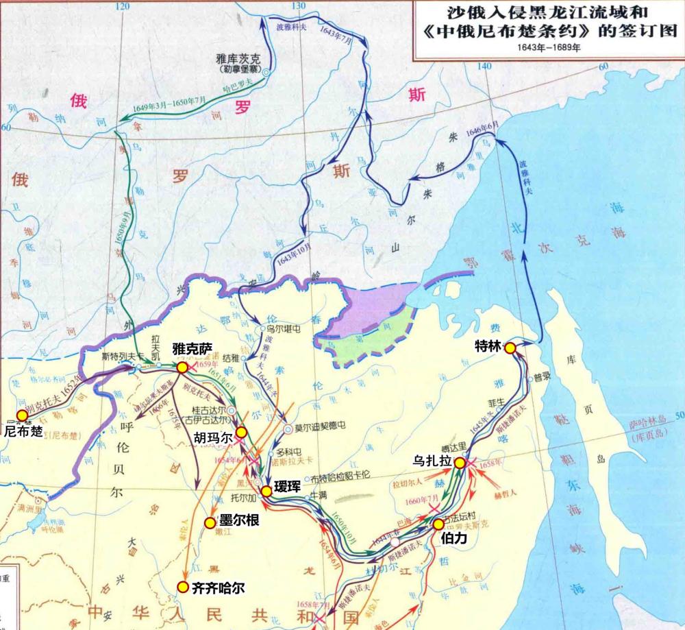 雅克萨之战俄国的坚城利炮被清朝摧毁中国成功收复了黑龙江