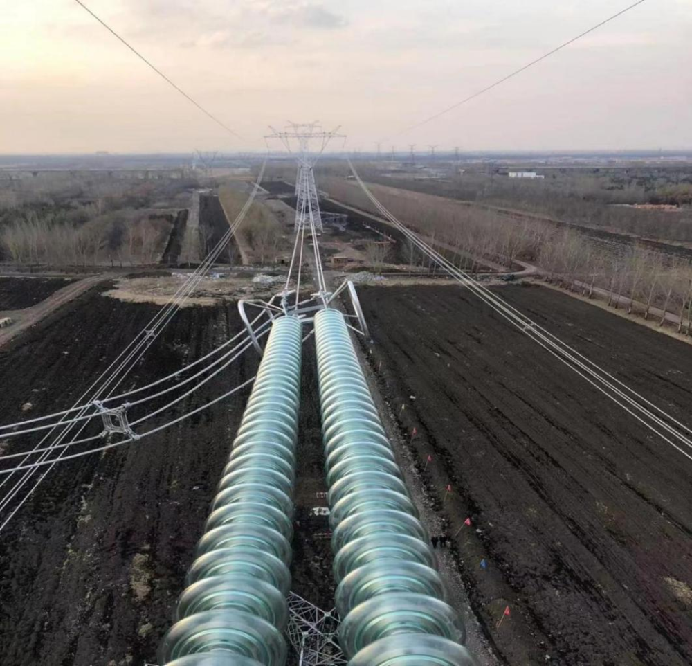 成功跨机场二通道500kv超高压线路完成2号线迁改