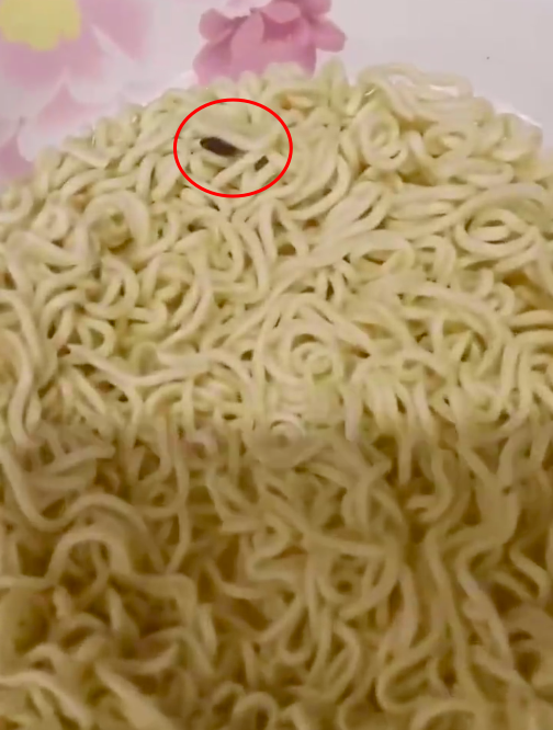 康师傅方便面中发现老鼠屎当事人客服称可以给3到5倍赔偿但我希望道歉