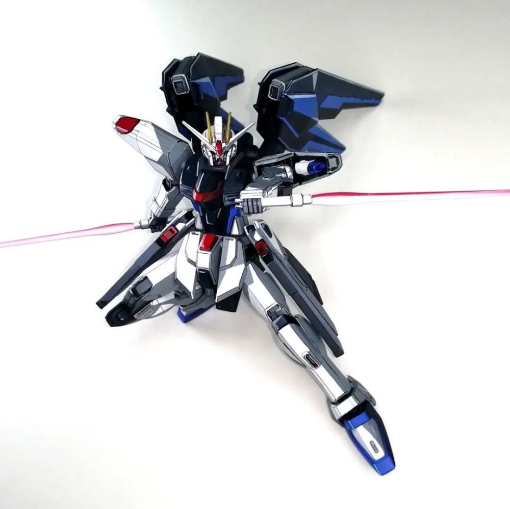 如画,hg自由高达二次元涂装_腾讯新闻