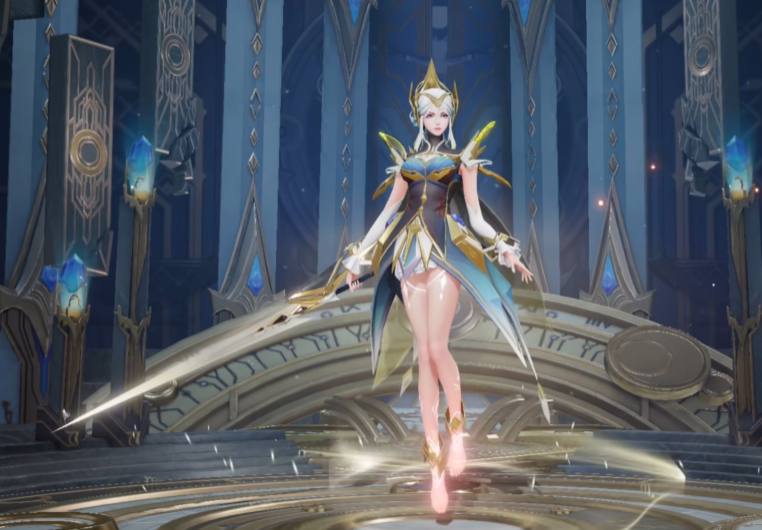 露娜新传说皮肤特效曝光,回城特效秒杀典藏,诸葛典藏再次被痛骂_腾讯