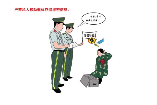 漫"话"军营|用网,筑牢保密"防火墙"!