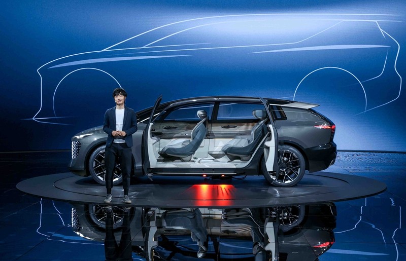 中国创意首次加入奥迪最大概念车全球首秀