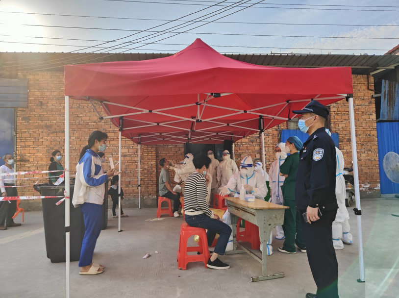甘棠派出所丨疫往无前当好疫情防控守门员