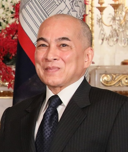 柬埔寨现任国王西哈莫尼,是老国王西哈努克的儿子,迄今未婚至于越南