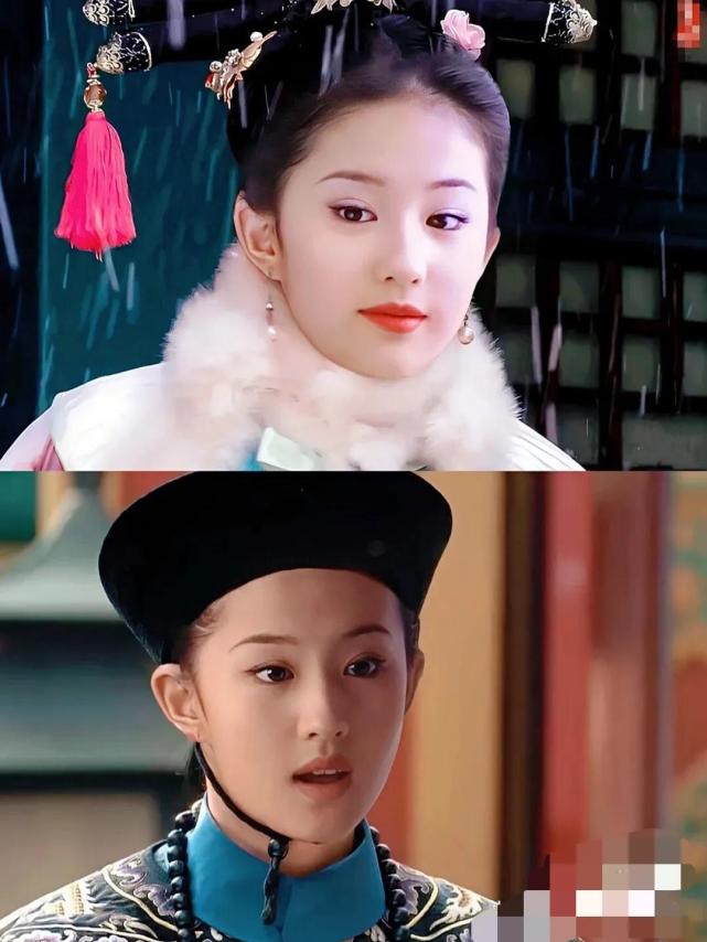 我觉得刘亦菲的清宫扮相完全就是最受宠的妃子