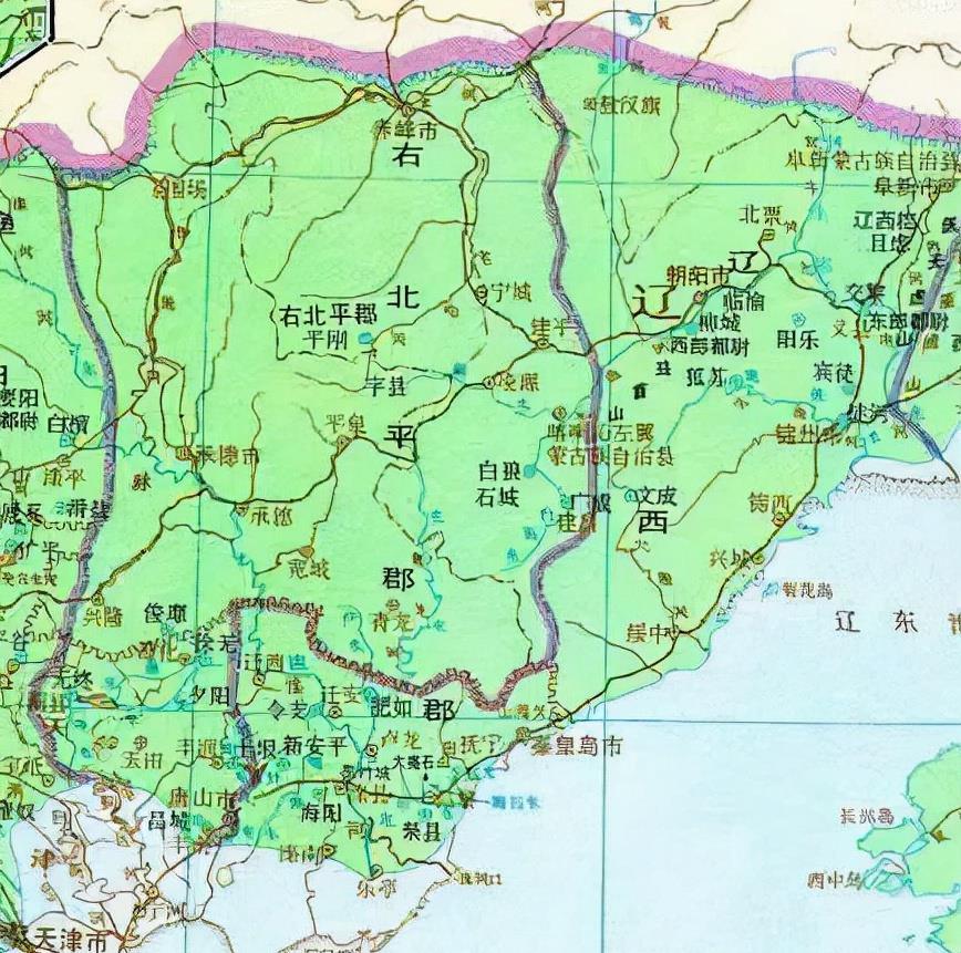 西漢時期,境域內分別歸右北平郡,遼西郡管轄,隸屬於幽州刺史部.