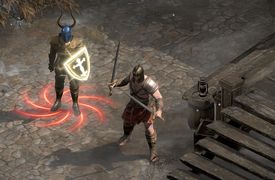 暗黑2重制版:除了死亡呼吸和悔恨刚毅,这些居然都是可以给a5雇佣兵的