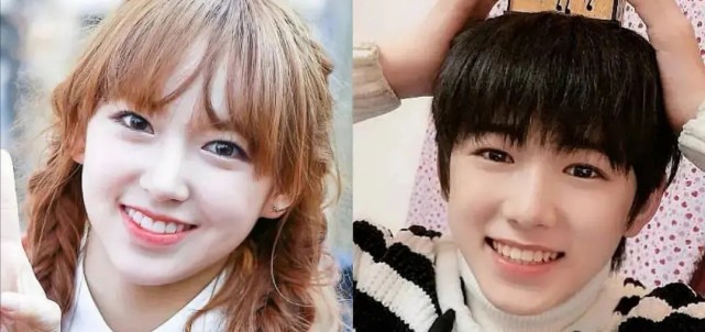 宋亚轩与程潇长的也太有"夫妻相"了.